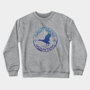 Great Smoky Mountains National Park Vintage Design Goose Crewneck Sweatshirt